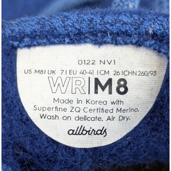 Allbirds Wool Runners Sam’s Club Exclusive – Hazy Cobalt - Picture 8 of 9